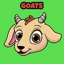 Goat Colouring Pages