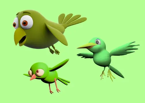 Green Birds