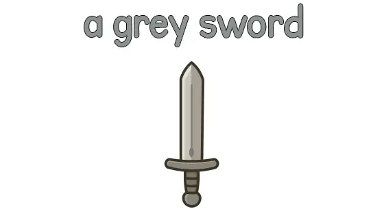 A Grey Sword Printable