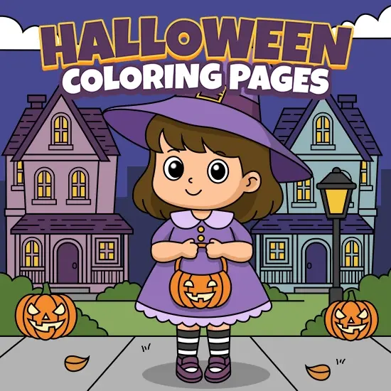 Halloween coloring pages