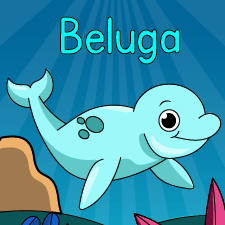 Happy Beluga Printable