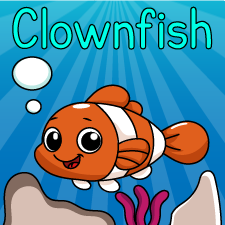 Happy Clownfish Printable