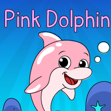 Happy PinkDolphin Printable