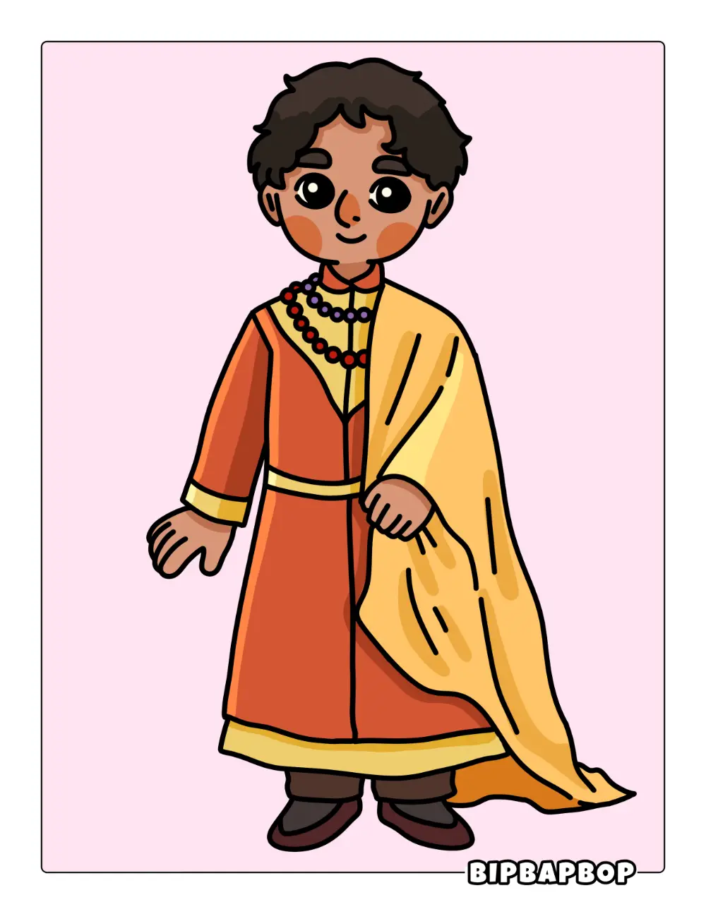 Indian Boy Printable