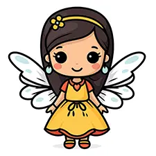 Kawaii Fairy Printable