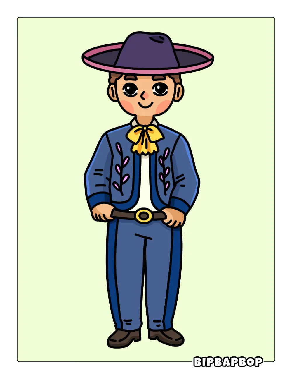 Latina Boy Printable