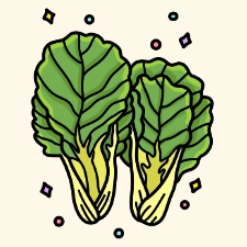 Lettuce Coloring Page