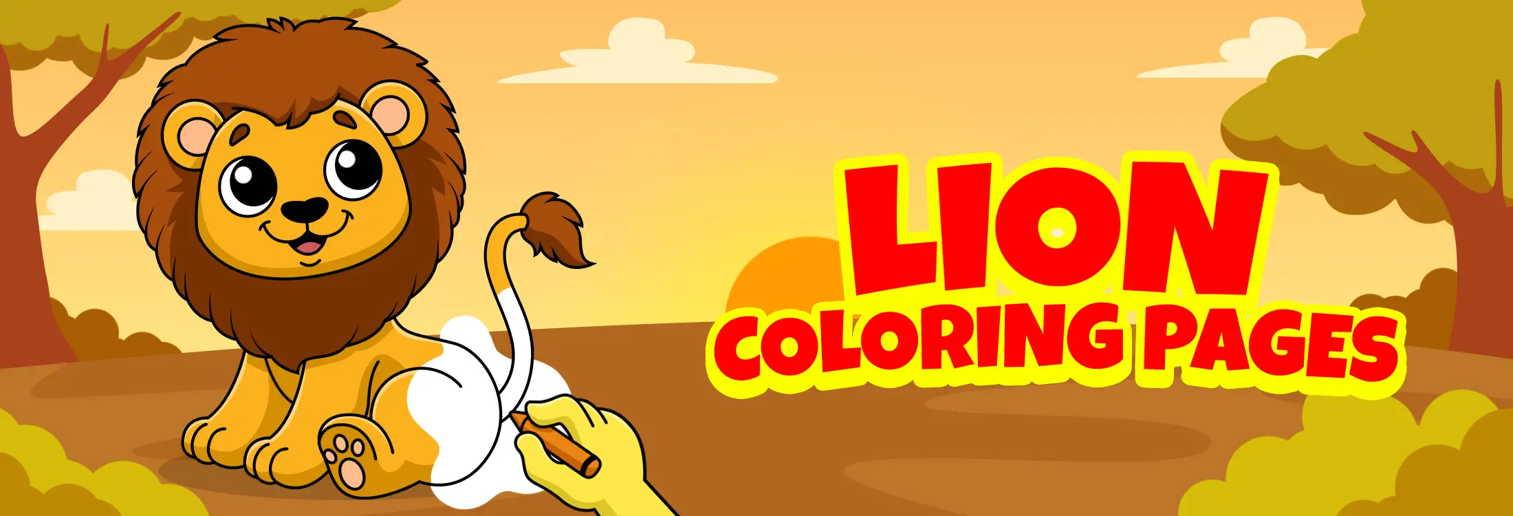 Lion Coloring Pages