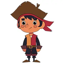 Little Boy Pirate Printable
