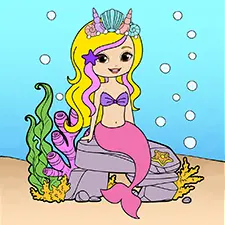 Mermaid Princess Printable