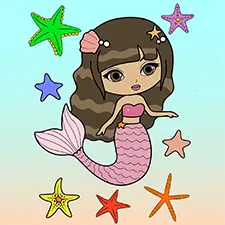 Mermaid & Starfish Printables