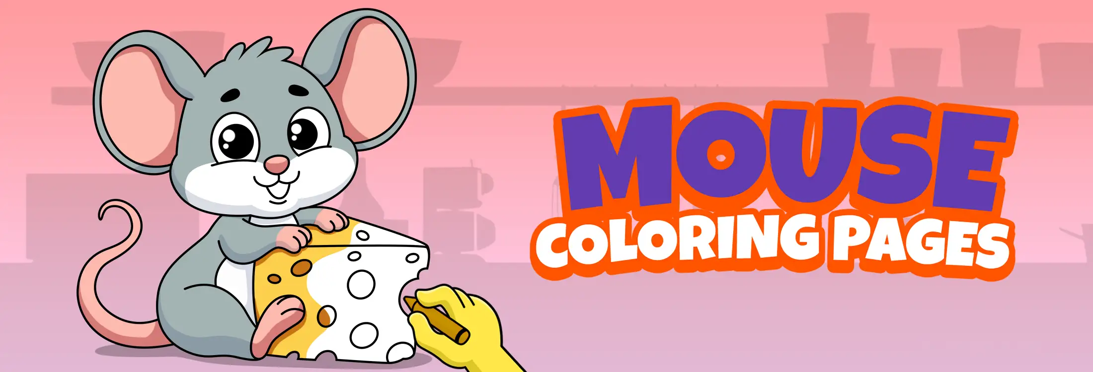 Mouse Coloring Pages