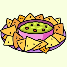 Nacho Dip Coloring Page