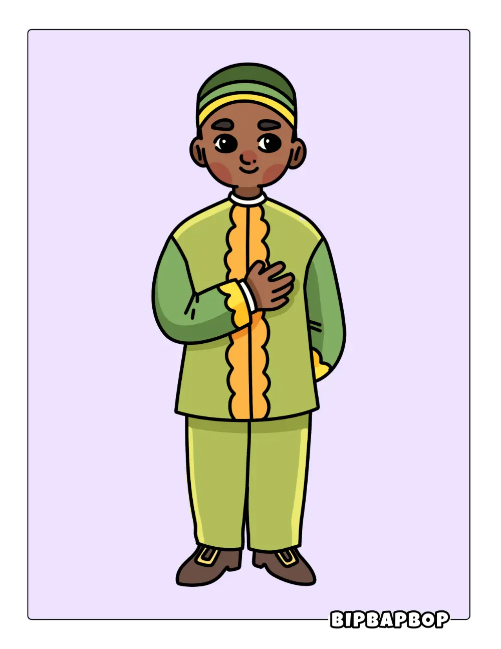 Nigerian Boy Printable