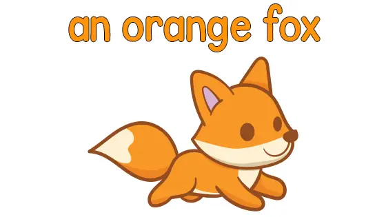 Orange Foxes Coloring Page