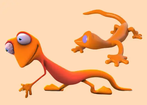 Orange Salamanders