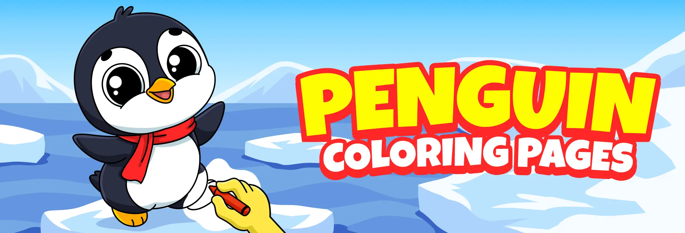 Penguin Coloring Pages