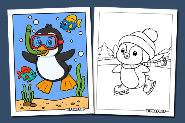 Squirrel Coloring Pages