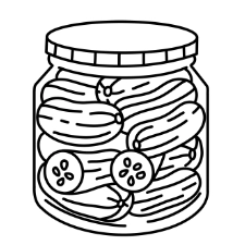 Pickles Coloring Page