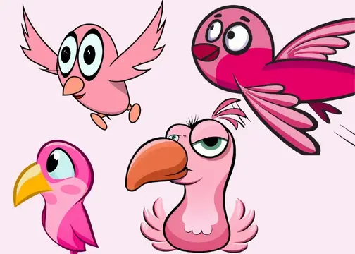 Pink Birds