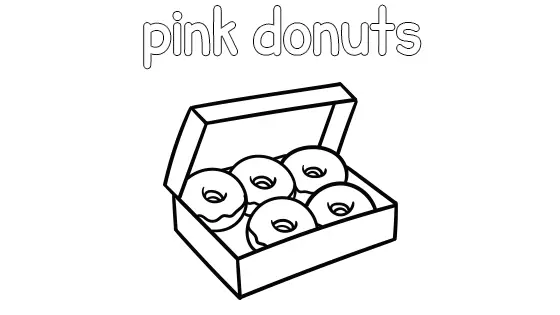 Red Strawberries Coloring Page Black & White