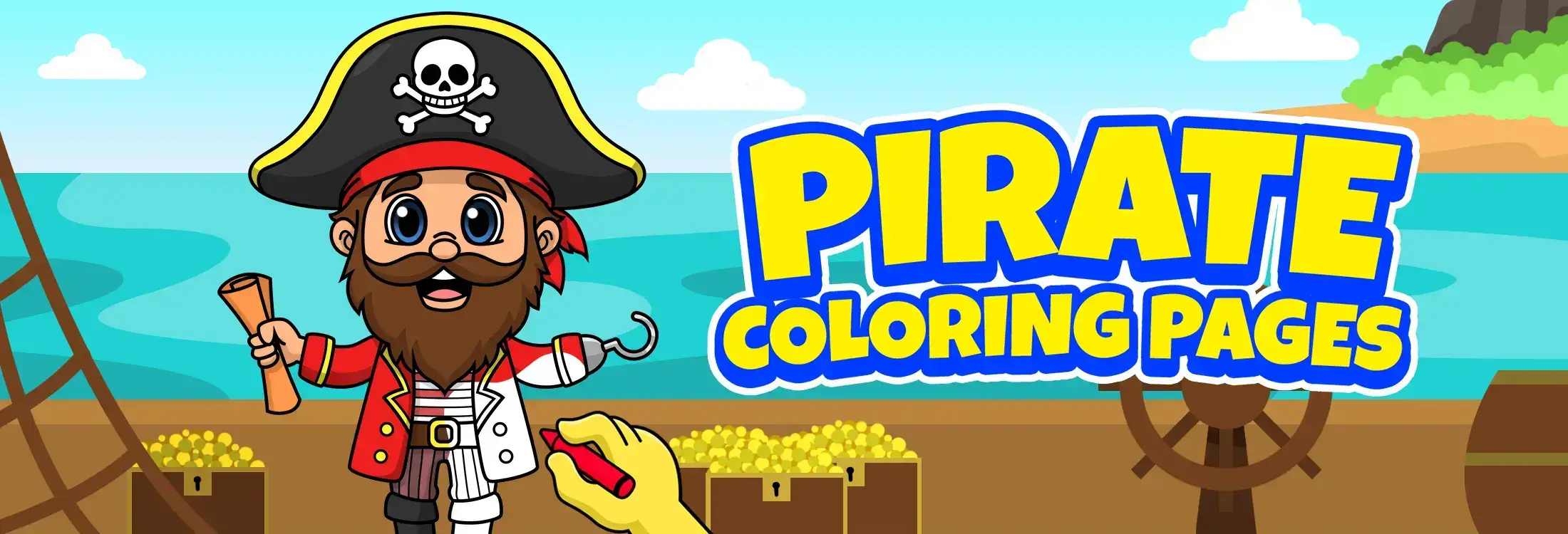 Pirate Coloring Pages