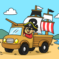 Pirate Truck Printable
