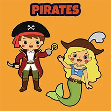 Pirate Coloring Sheets