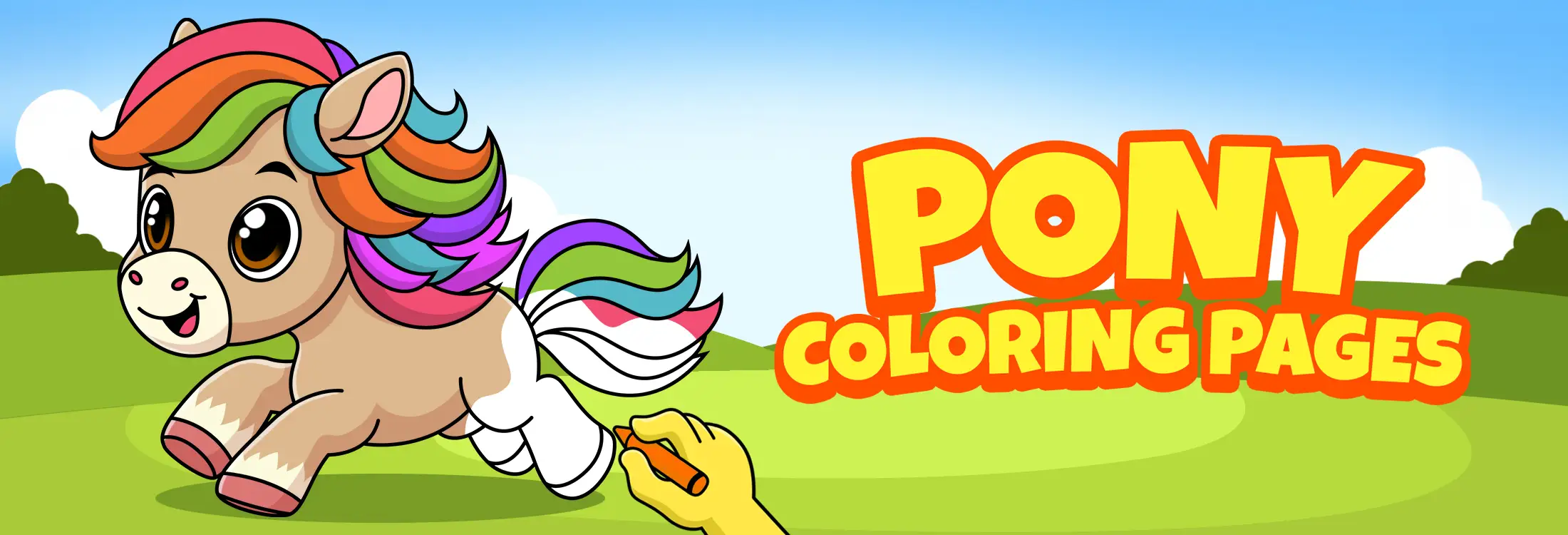 Pony Coloring Pages