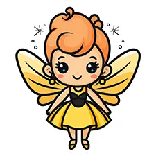 Printable Fairy Drawings