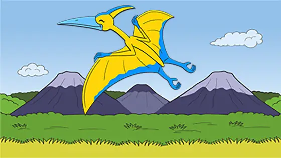 Printable Pterodactyl Coloring Pages Free PDF Download Color