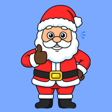 Proud Santa Printable