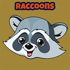 Raccoon Coloring Page For Kids