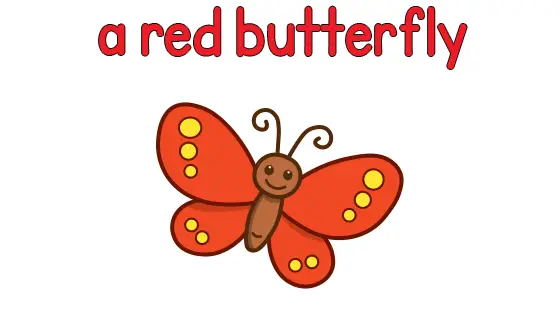 A Red Butterfly Printable
