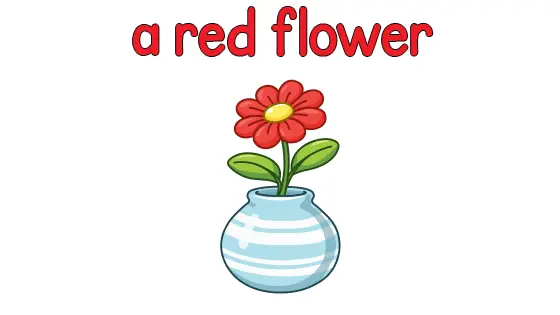 A Red Flower Printable