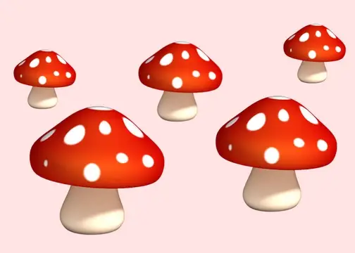 Red Mushrooms