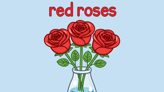 Red Roses Printable