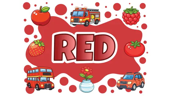 Red Things Printable