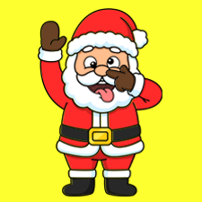 Silly Santa Printable