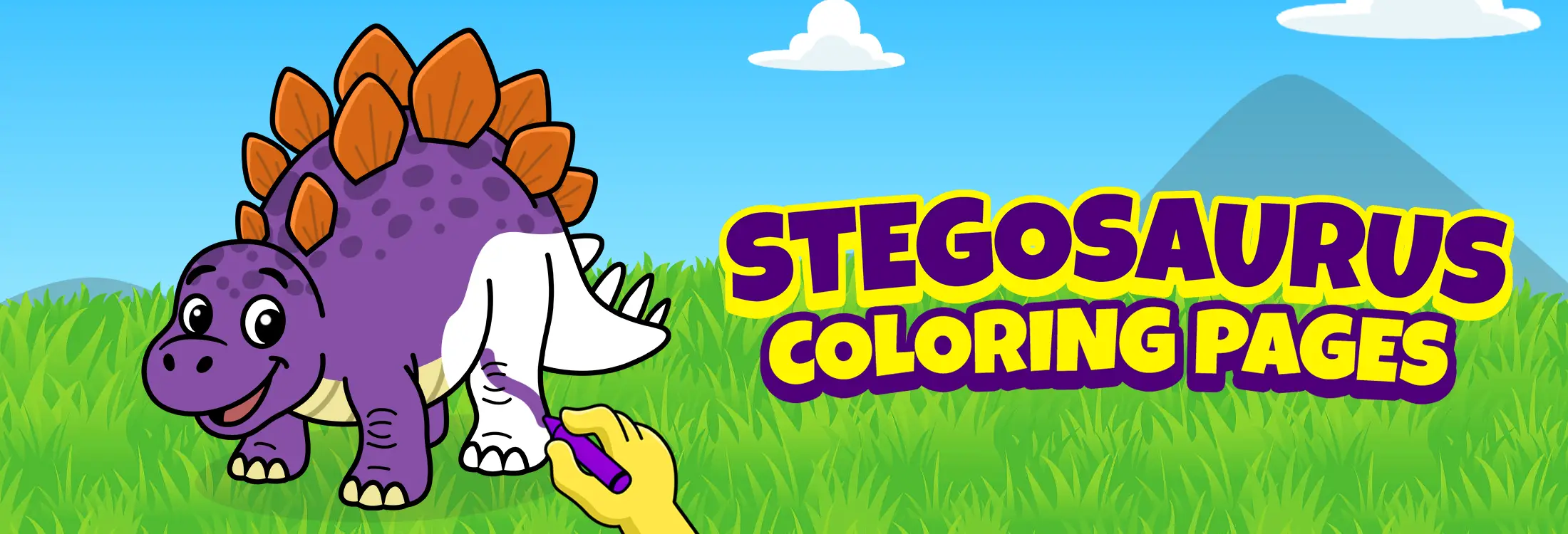 Stegosaurus Coloring Pages