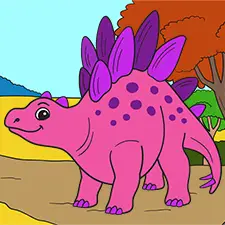 Cute Stegosaurus Picture