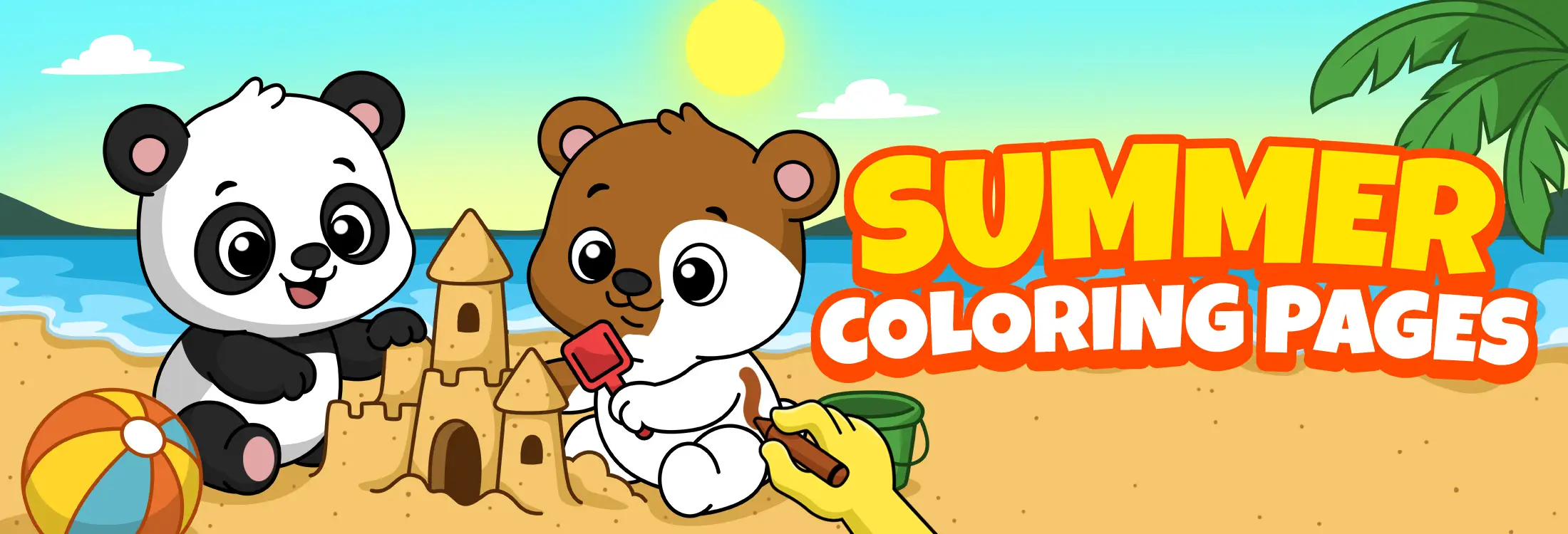 Summer Coloring Pages