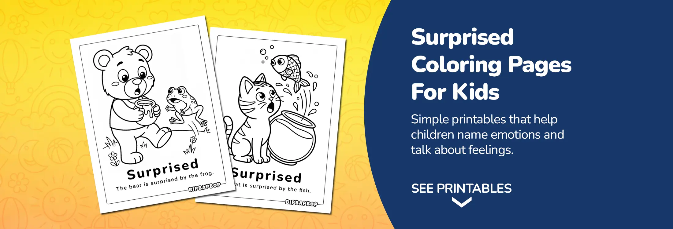 Surprised Coloring Pages