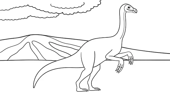 Top Therizinosaurus Coloring Sheets Free PDF Download