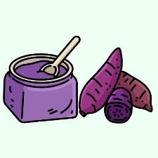 Ube Coloring Page