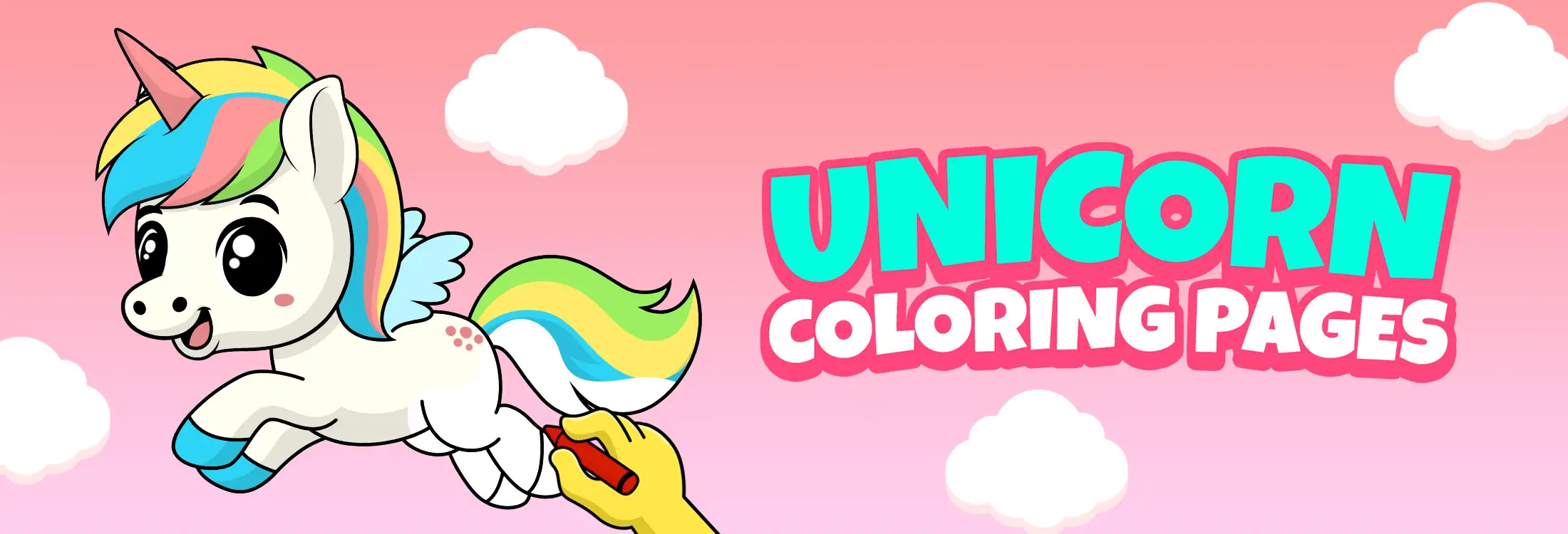 Unicorn Coloring Pages
