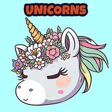 Unicorn Colouring Pages