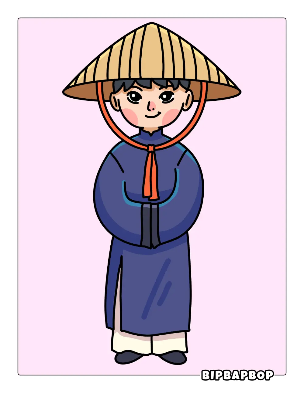 Vietnamese Boy Printable