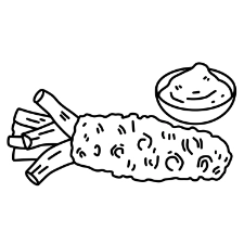 Wasabi Coloring Page