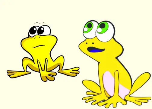 Yellow Frogs